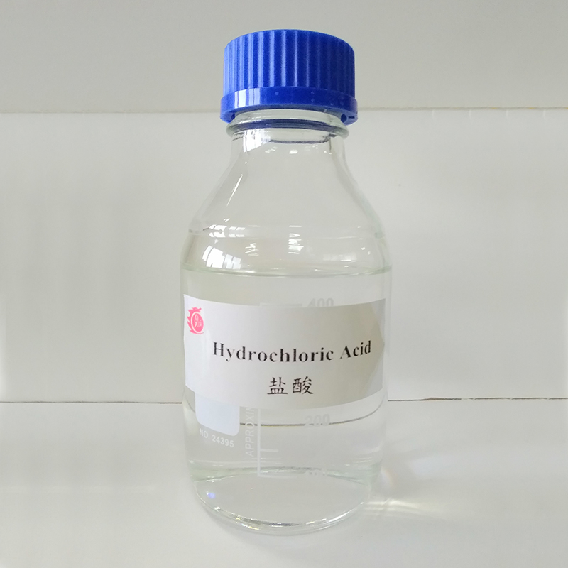 Acide chlorhydrique transparent de corrosivité pour le nettoyage